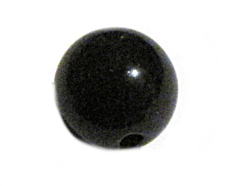 Polarisperle glnzend, Kugel, 10mm, schwarz